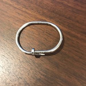Nail head bracelet (similar to Cartier)